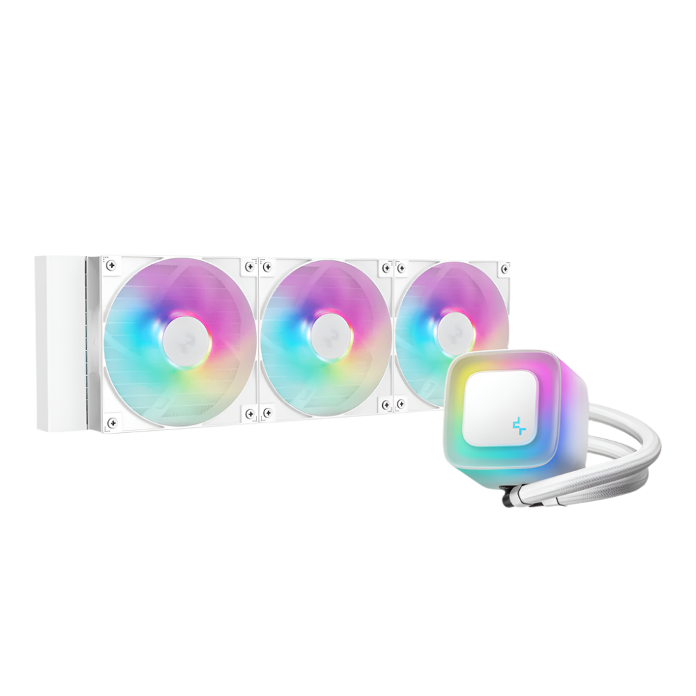 DEEPCOOL LE360 V2 360mm ARGB Liquid Cooler ( White )