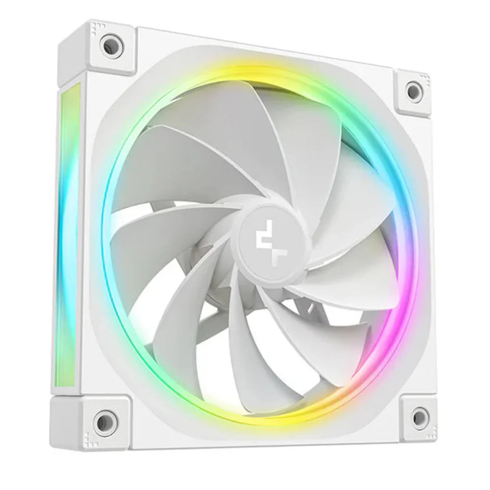 DEEPCOOL FL12R 3 in 1 ARGB Cabinet Fan ( White ) ( Triple Pack )