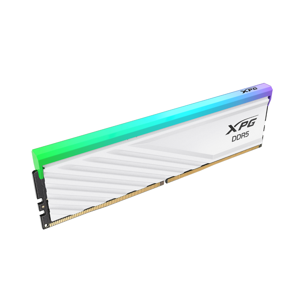 ADATA XPG Lancer Blade RGB 16GB ( 16GB x 1 ) 6000MHz DDR5 RAM ( White ) ( CL48 )