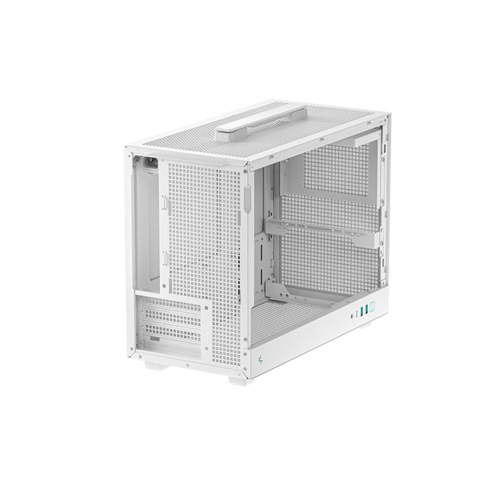 DEEPCOOL CH160 Plus MATX Mini Tower Cabinet ( White )