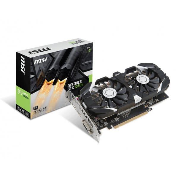MSI GeForce GTX 1050 Ti OC V1 Pascal Series 4GB Nvidia Grphic Card