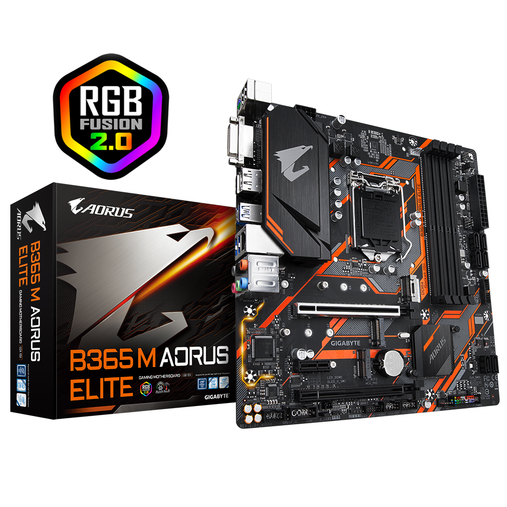 GIGABYTE B365M Aorus Elite DDR4 Intel Motherboard