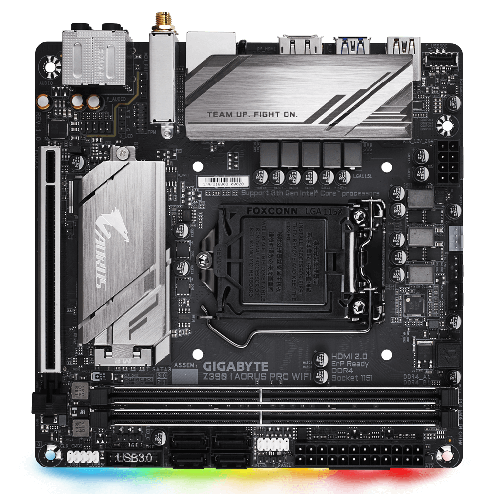 GIGABYTE Z390 I Aorus Pro Wifi DDR4 Intel Motherborad