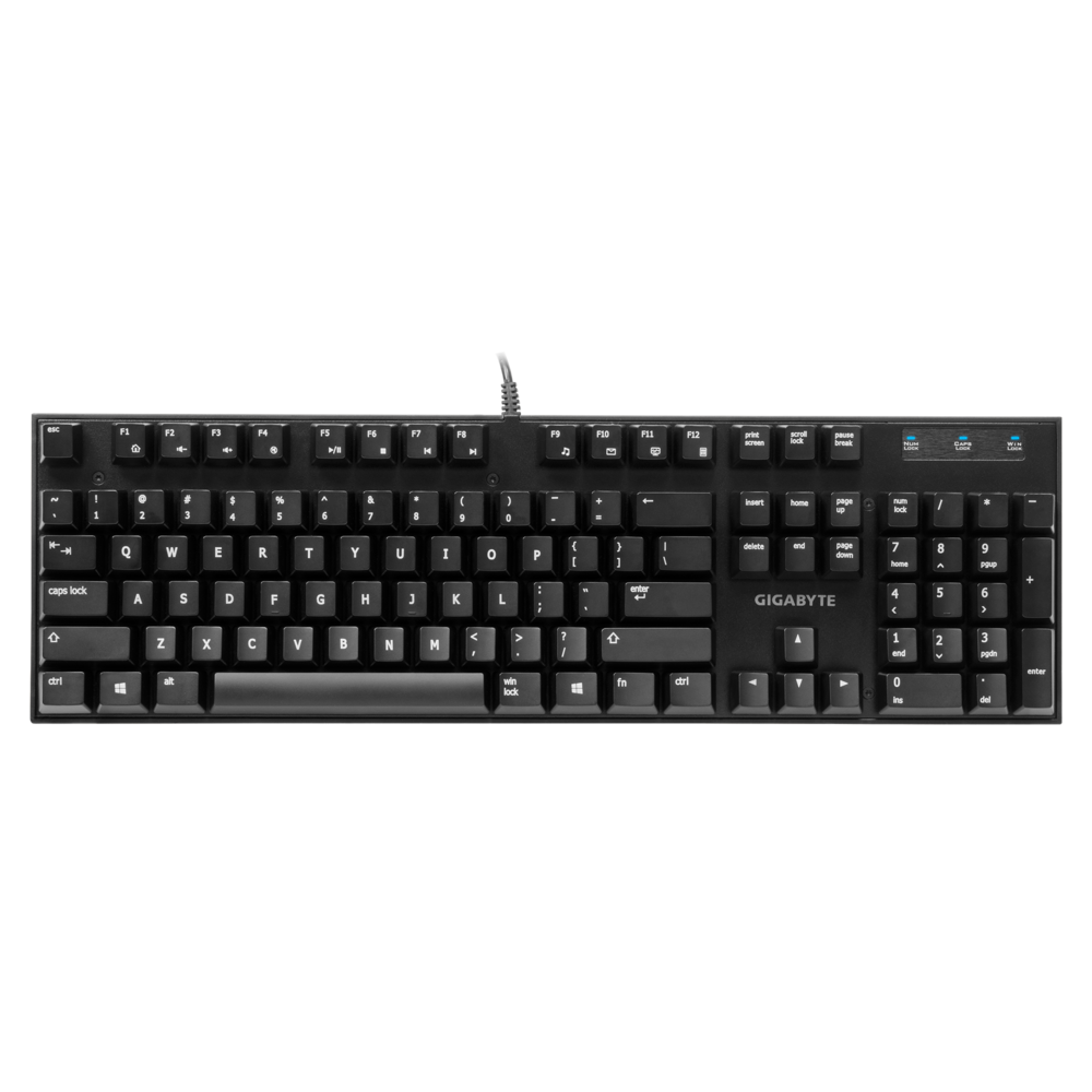 GIGABYTE Force K81 Full Size Mechanical Wireless Gaming Keyboard ( Black ) ( Cherry MX Red Switch )