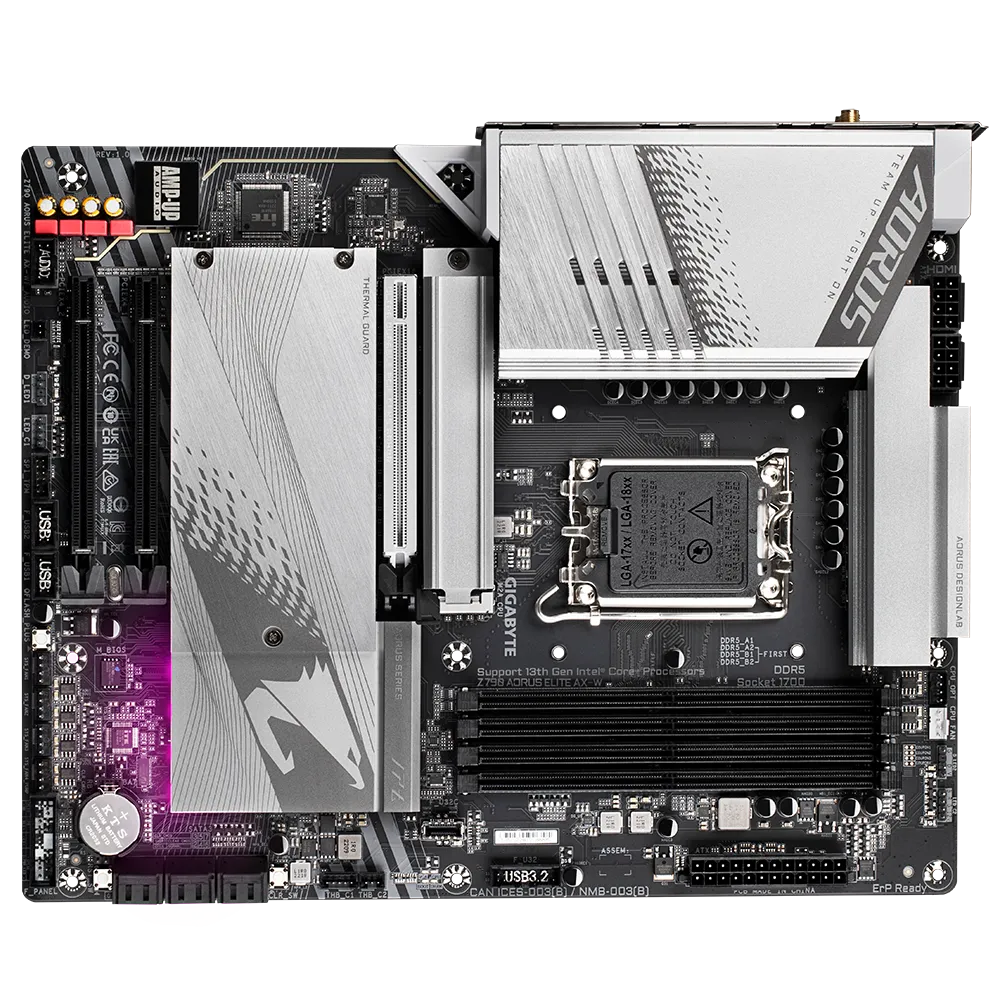 GIGABYTE Z790 AORUS ELITE AX-W DDR5 Intel Motherboard