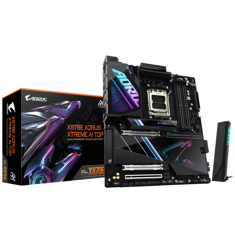 GIGABYTE X870E Aorus Xtreme AI Top DDR5 AMD Motherboard