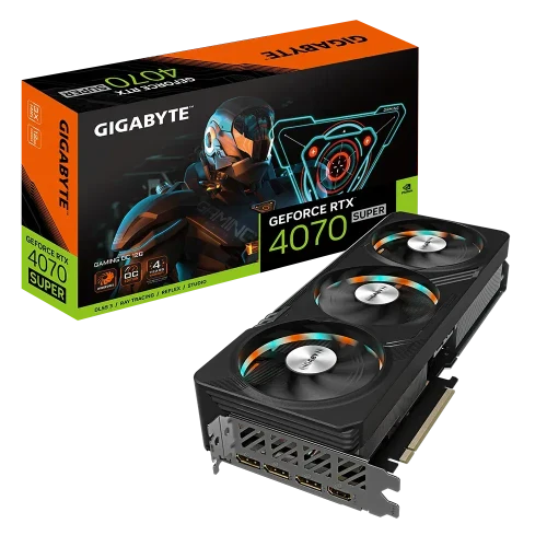 GIGABYTE GeForce RTX 4070 Super Gaming OC 12GB Nvidia Graphic Card