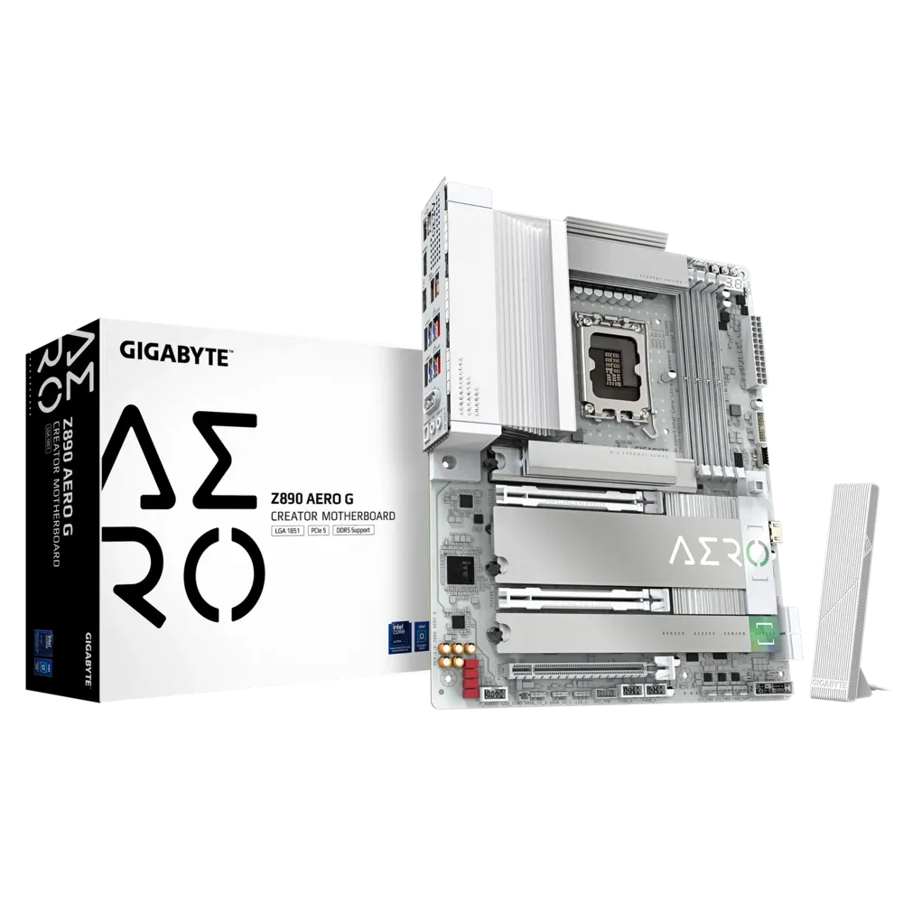 GIGABYTE Z890 AERO G DDR5 Intel Motherboard ( White )