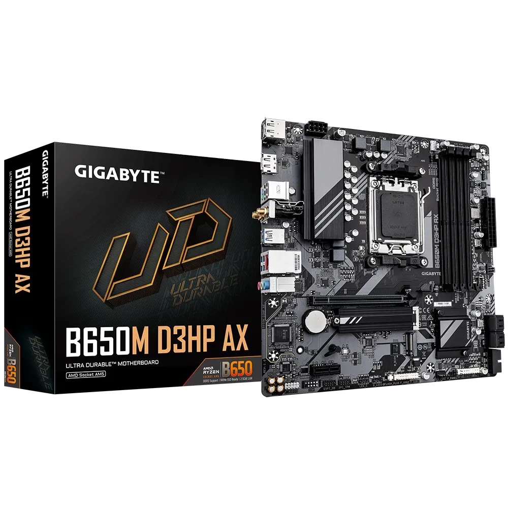 GIGABYTE B650M D3HP AX DDR5 AMD Motherboard