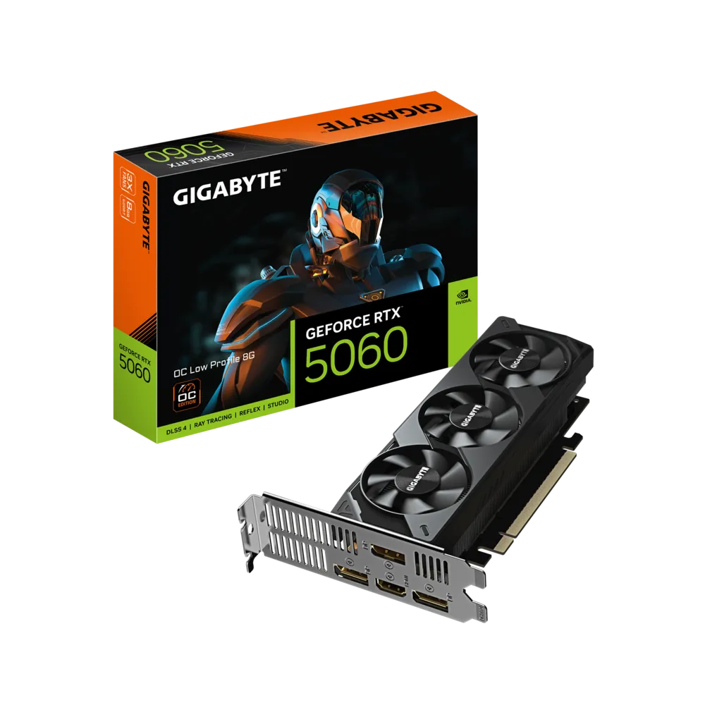 GIGABYTE Geforce RTX 5060 OC Low Profile 8GB NVIDIA Graphic Card