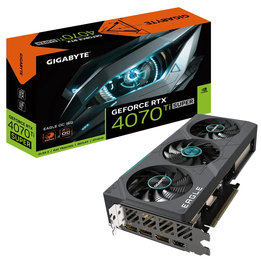 GIGABYTE GeForce RTX 4070 Ti Super Eagle OC 16GB Nvidia Graphic Card