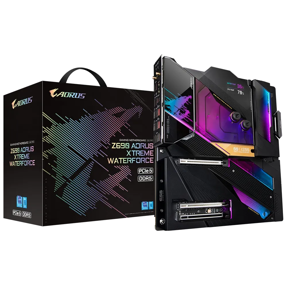 GIGABYTE Z690 Aorus Xtreme Waterforce DDR5 Intel Motherboard