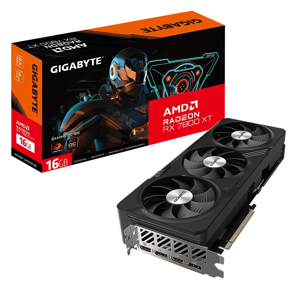 GIGABYTE Radeon RX 7600 XT Gaming OC 16GB AMD Graphic Card