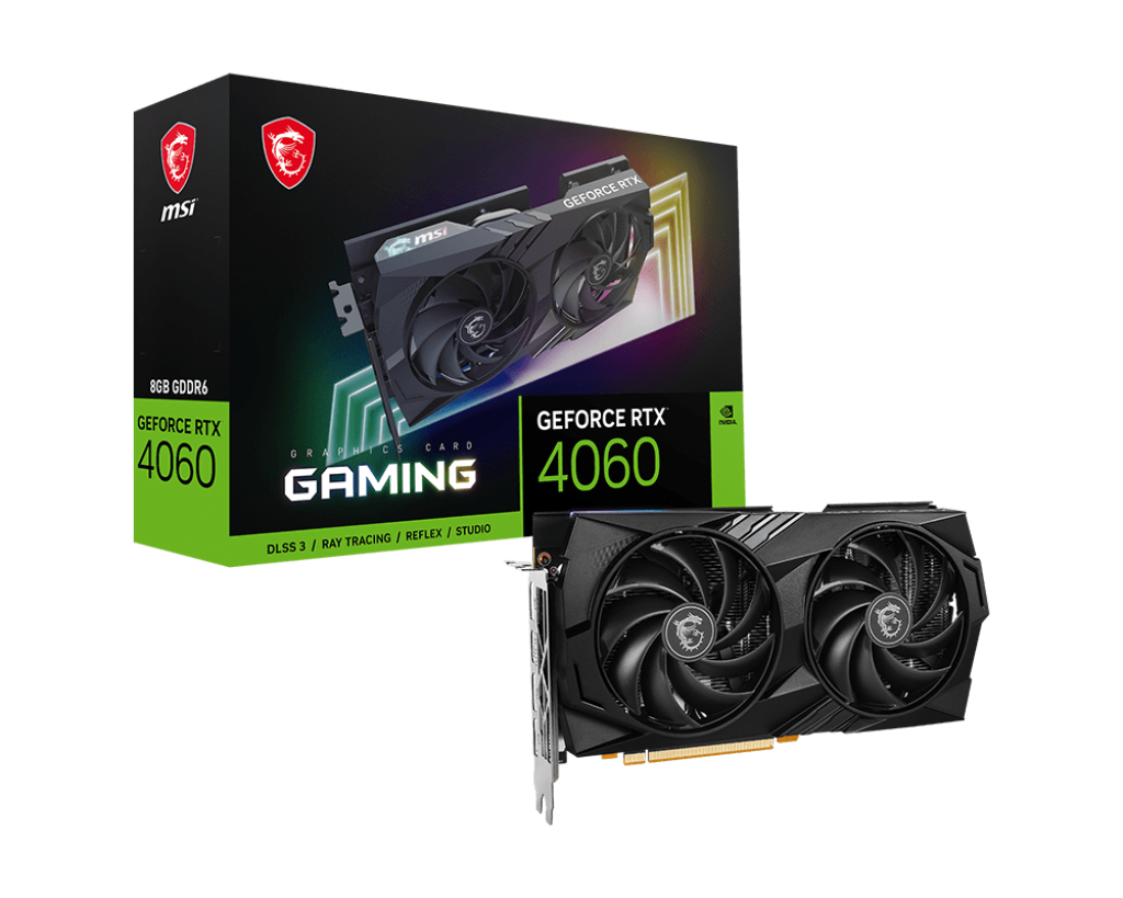 MSI GeForce RTX 4060 Gaming 8GB Nvidia Graphic Card