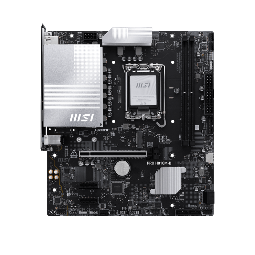 MSI Pro H810M-B DDR5 Intel Motherboard