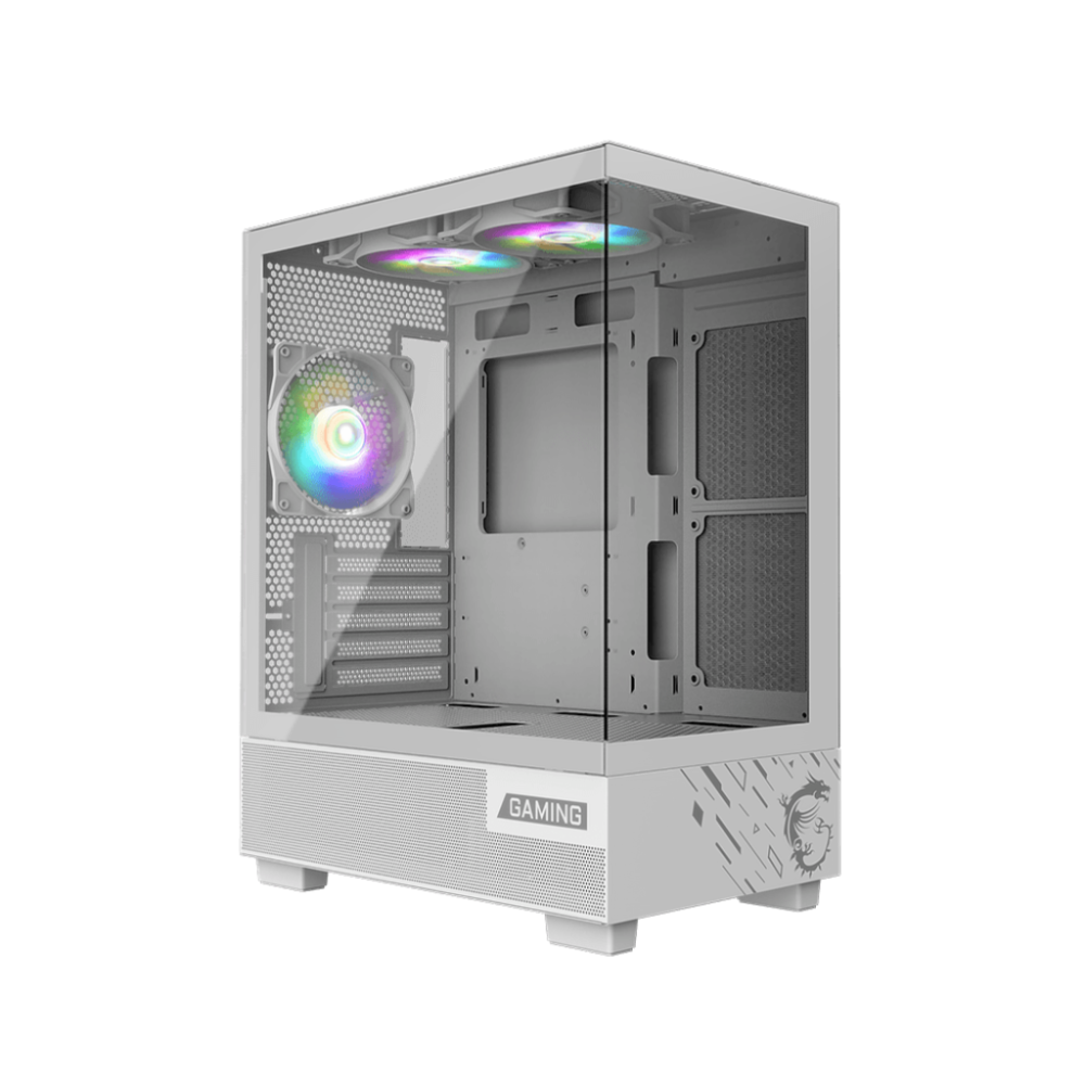 MSI PAG PANO M110A ARGB ATX Mid Tower Cabinet ( White )