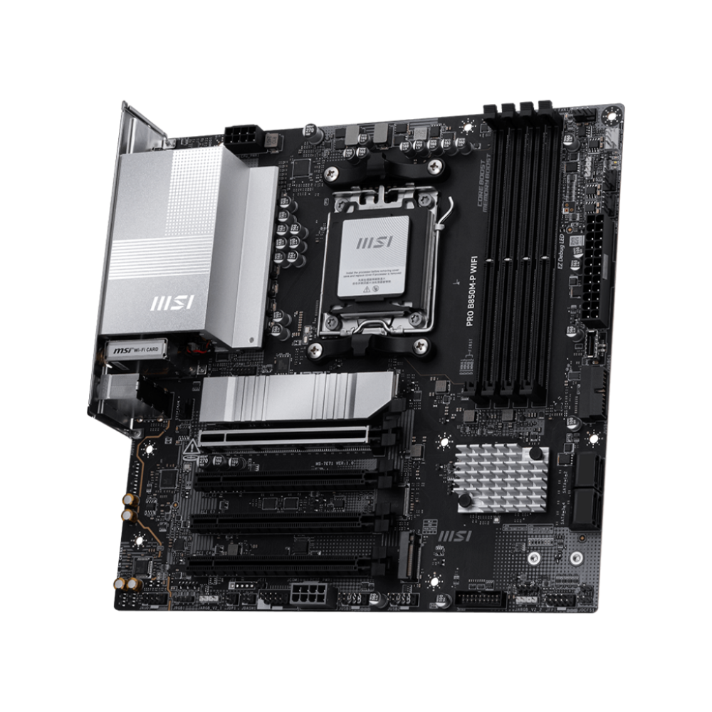 MSI Pro B850M-P Wifi DDR5 AMD Motherboard