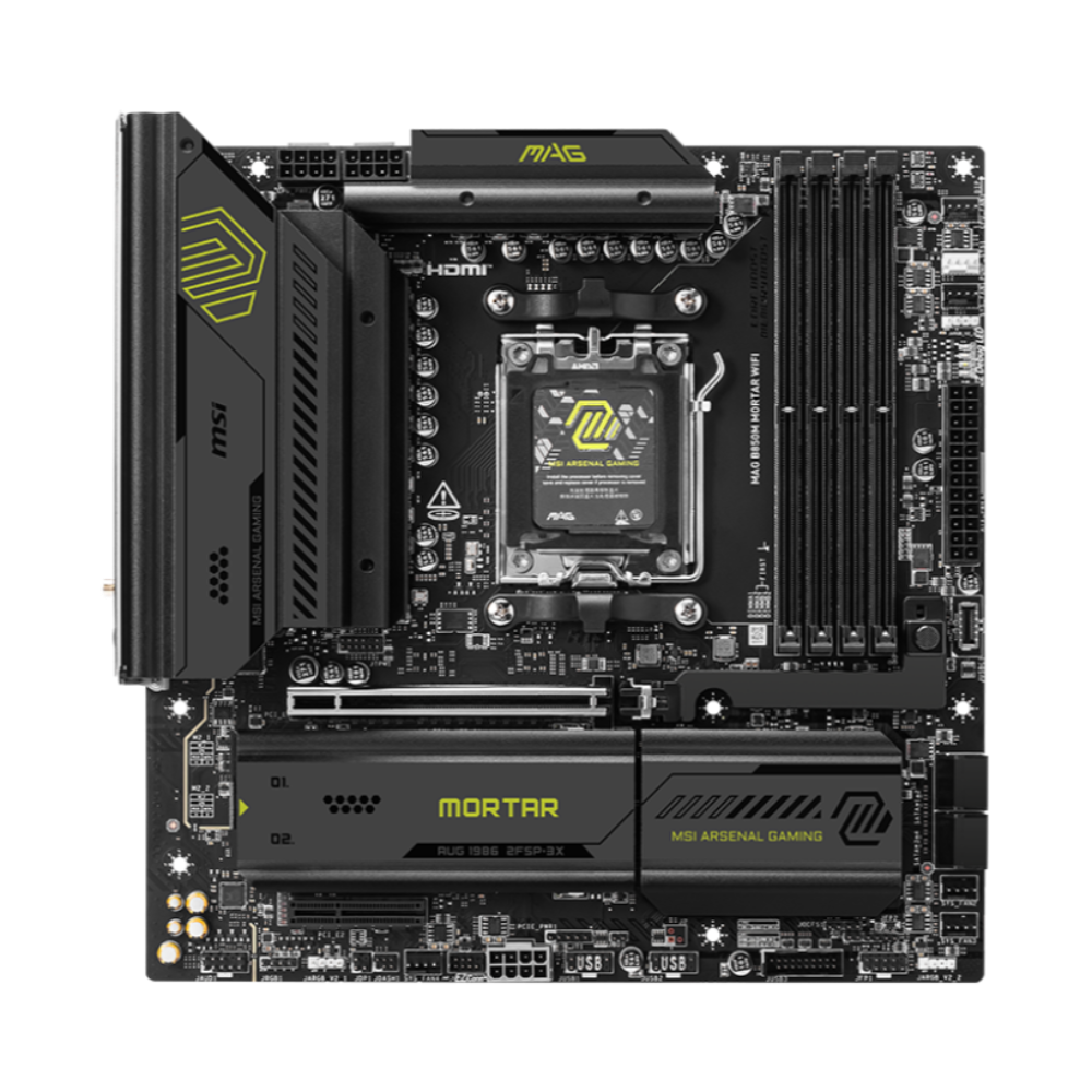 MSI MAG B850M Mortar Wifi DDR5 AMD Motherboard