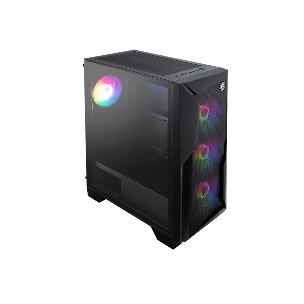 MSI MAG Forge 130A AirFlow ARGB ATX Mid Tower Cabinet (Black)