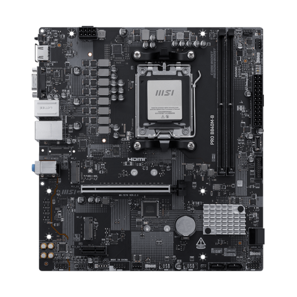 MSI Pro B840M-B DDR5 AMD Motherboard
