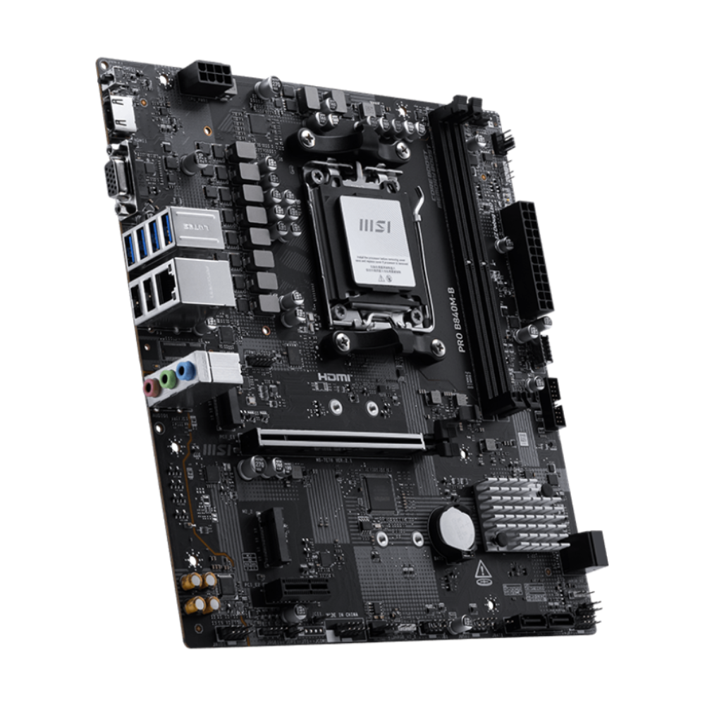 MSI Pro B840M-B DDR5 AMD Motherboard