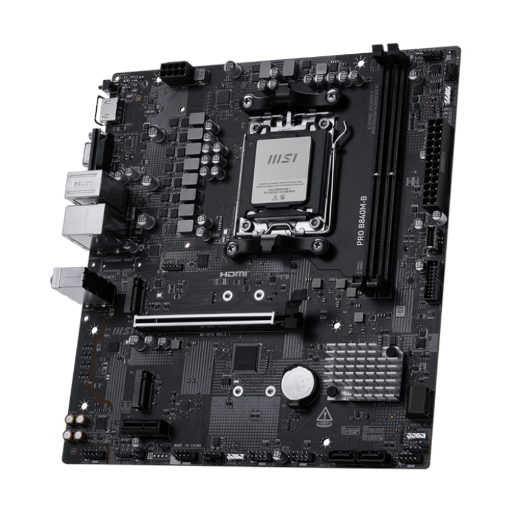 MSI Pro B840M-B DDR5 AMD Motherboard