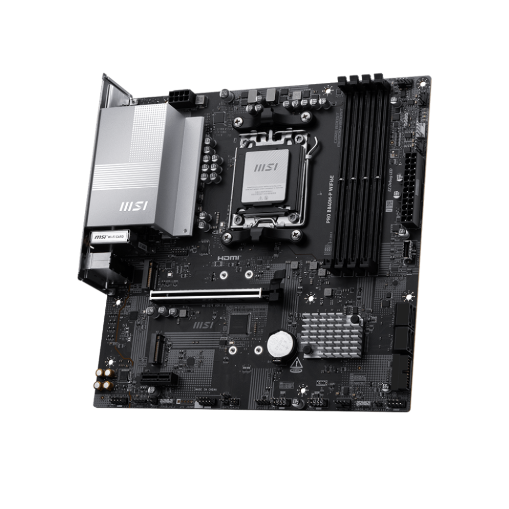 MSI Pro B840M-P Wifi6e DDR5 AMD Motherboard