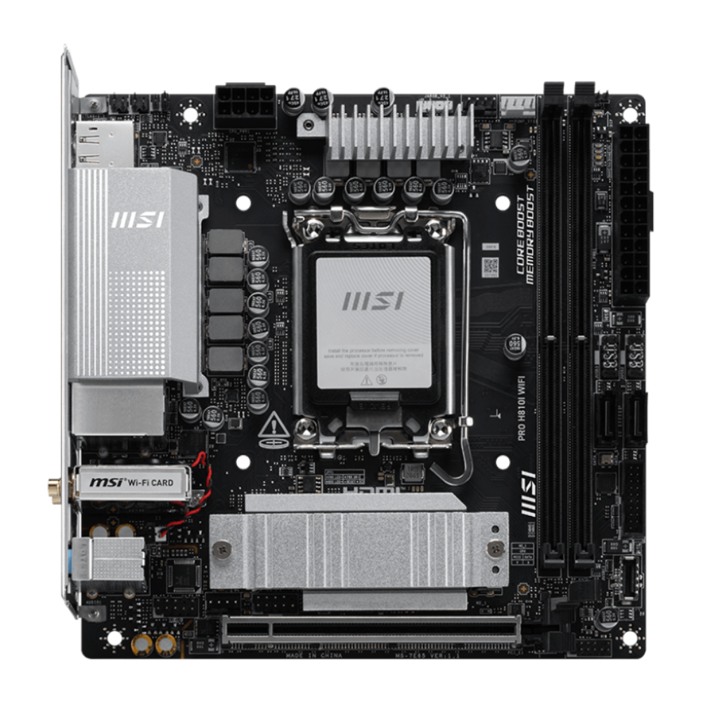 MSI Pro H810I Wifi7 DDR5 Intel Motherboard