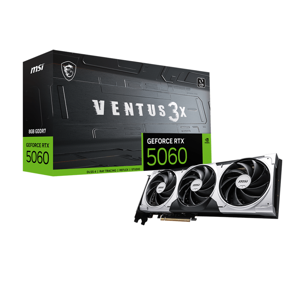 MSI GeForce RTX 5060 Ventus 3X 8GB Nvidia Graphic Card