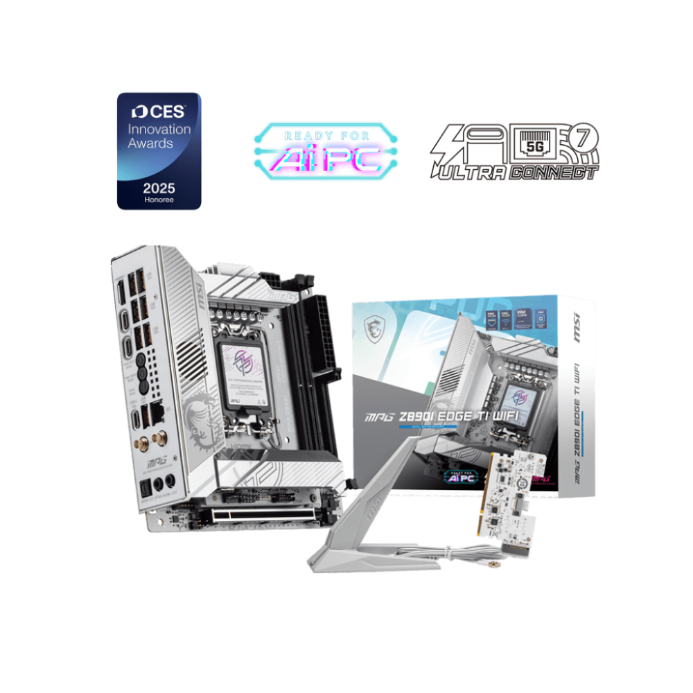 MSI MPG Z890I Edge Ti Wifi7 DDR5 Intel Motherboard