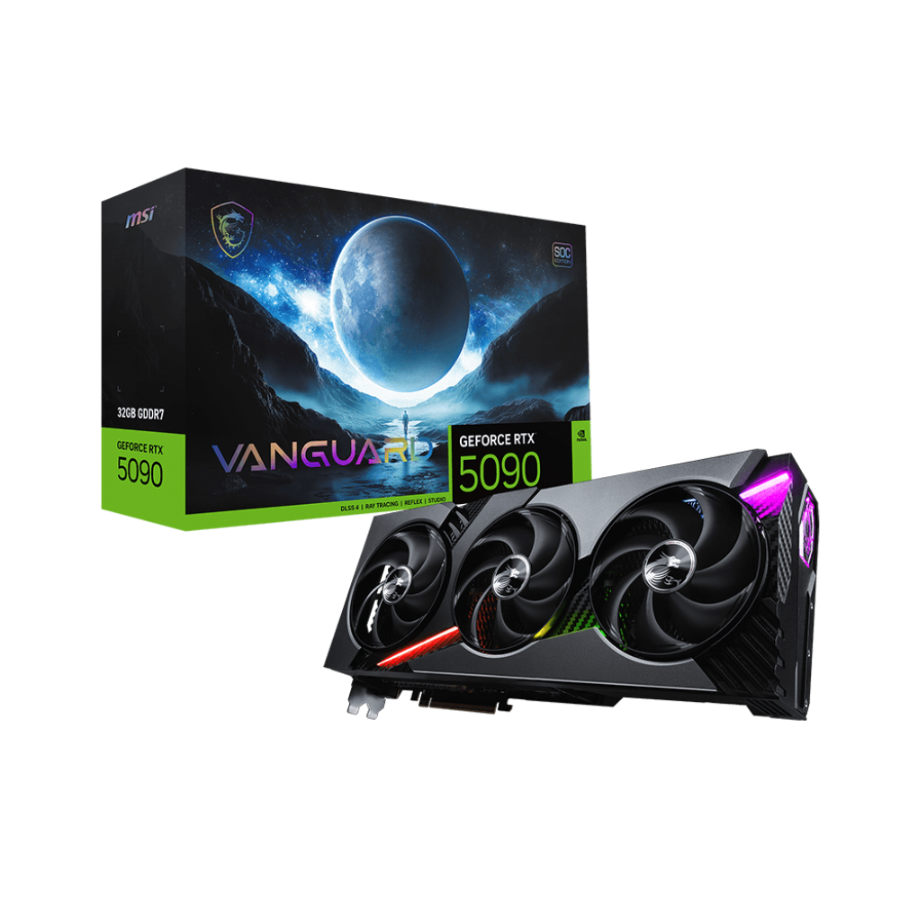 MSI GeForce RTX 5090 Vanguard SOC 32GB Nvidia Graphic Card
