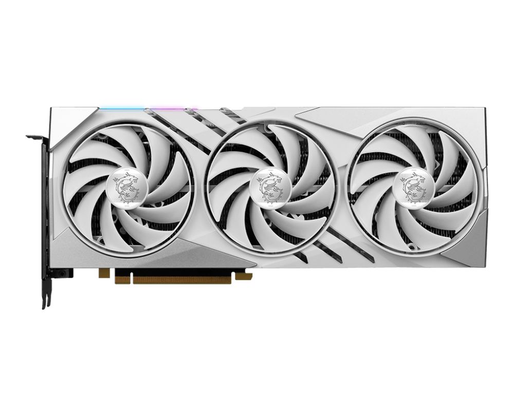 MSI GeForce RTX 4070 Ti Super Gaming X Slim White 16GB Nvidia Graphic Card