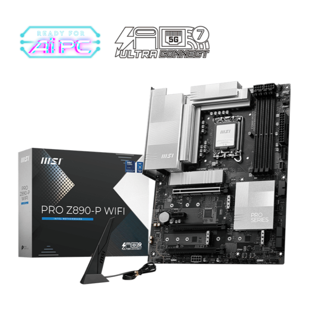 MSI Pro Z890-P Wifi DDR5 Intel Motherboard