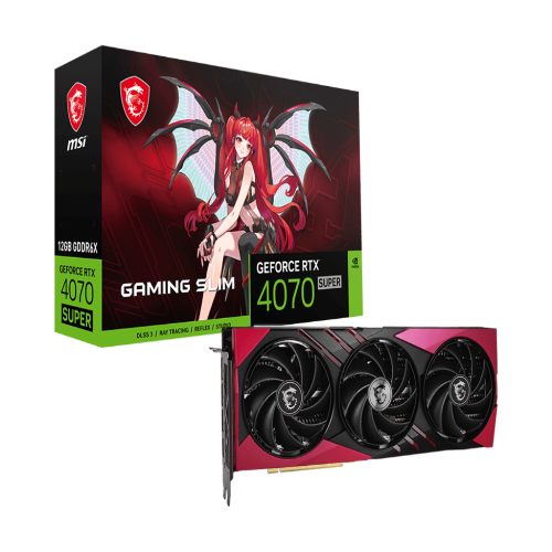 MSI GeForce RTX 4070 Super Gaming Slim MLG 12GB Nvidia Graphic Card