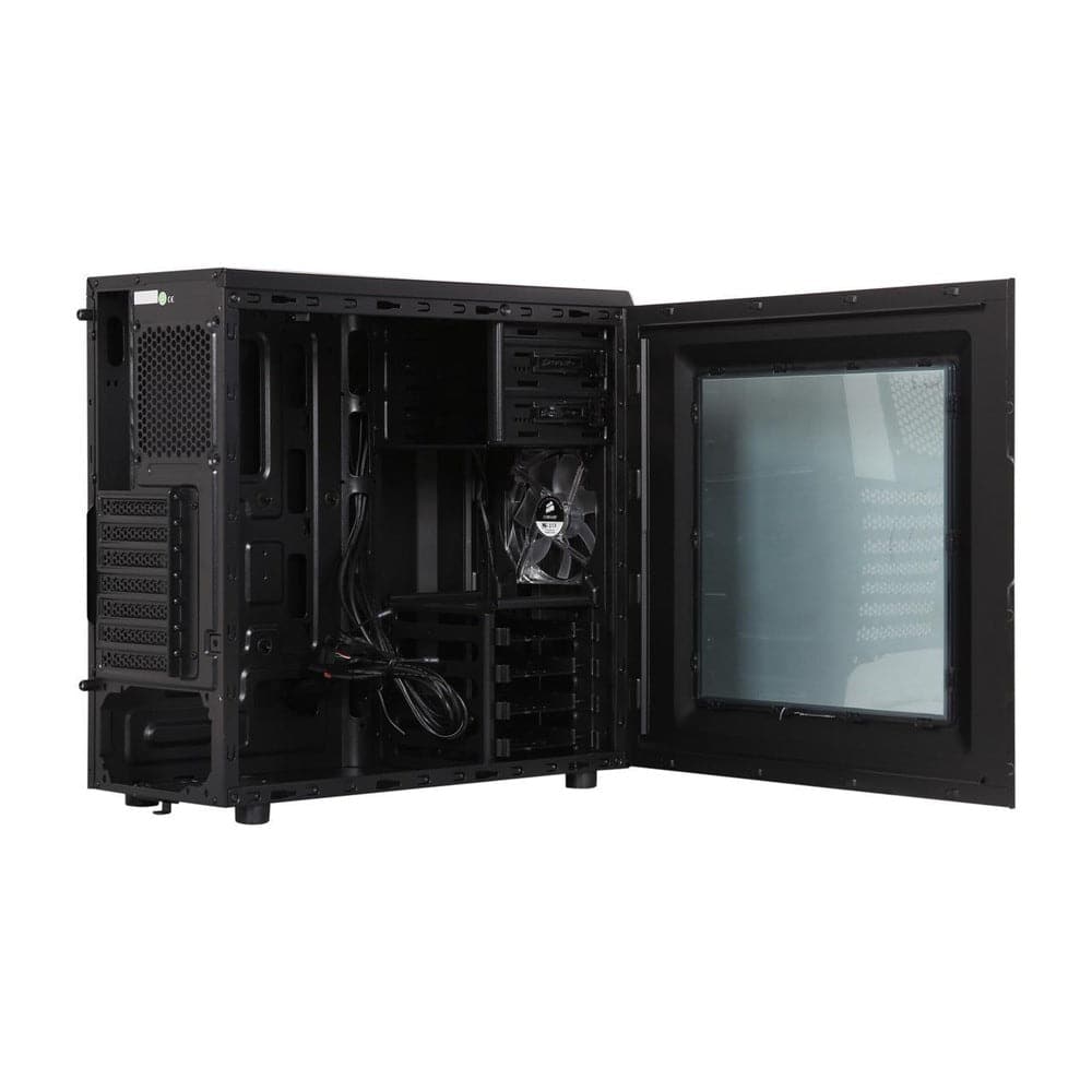 CORSAIR Spec-01 Red LED ATX Mid Tower Cabinet (Black)