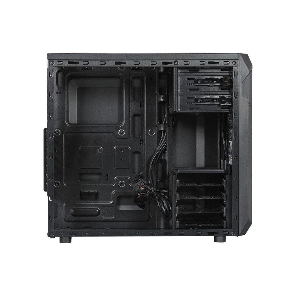 CORSAIR Spec-01 Red LED ATX Mid Tower Cabinet (Black)