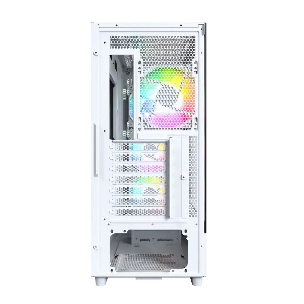 MONTECH X5 ARGB EATX Mid Tower Cabinet ( White )