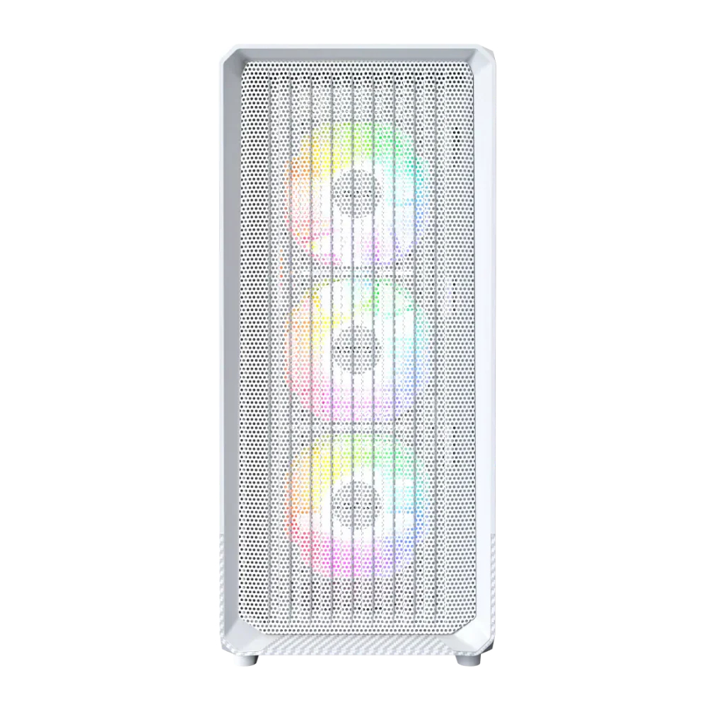 MONTECH X5 ARGB EATX Mid Tower Cabinet ( White )