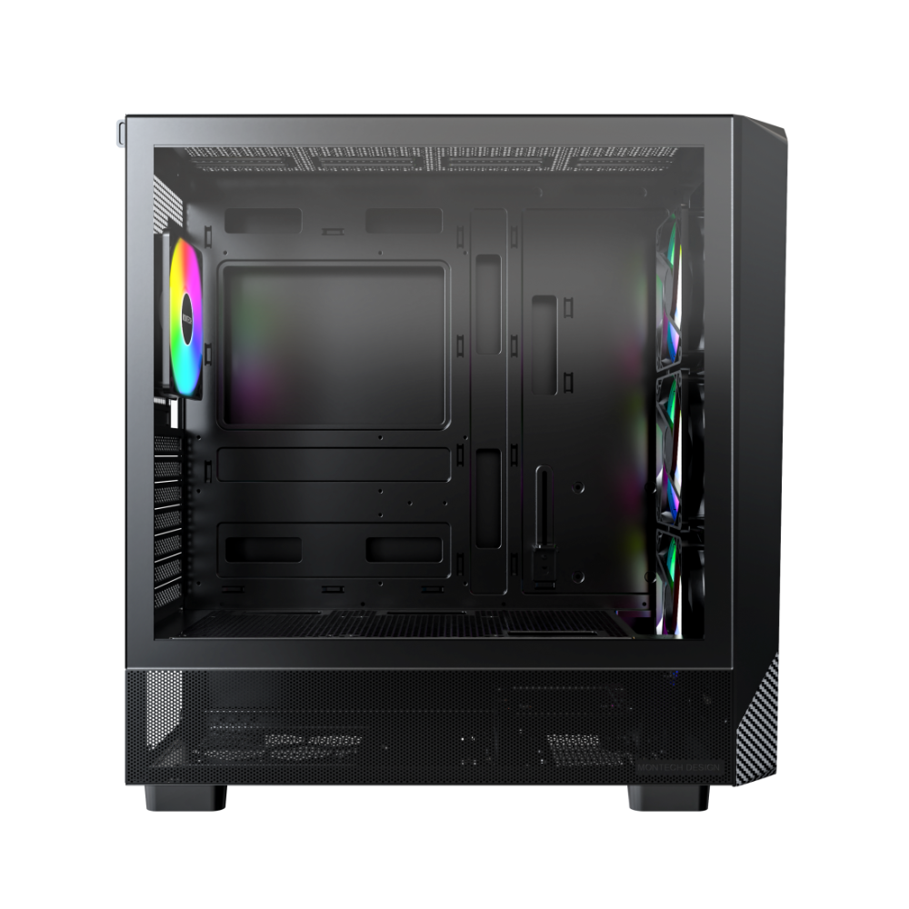 MONTECH X5 ARGB EATX Mid Tower Cabinet ( Black )