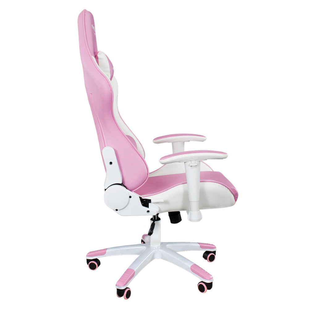 ANT ESPORTS 9077 Ergonomic Gaming Chair ( White / Pink )