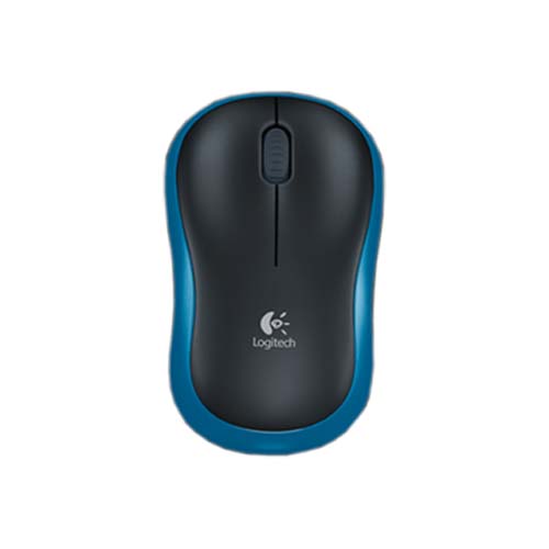 LOGITECH M185 Wireless Ambidextrous Gaming Mouse ( 910-006541 ) ( 1000DPI / 3 Macro Buttons ) ( Blue )