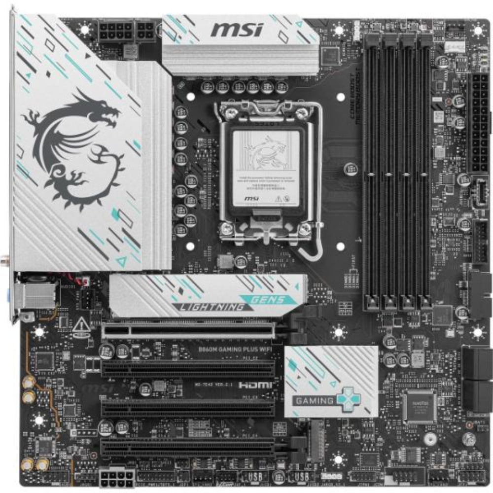MSI B860M Gaming Plus Wifi DDR5 Intel Motherboard