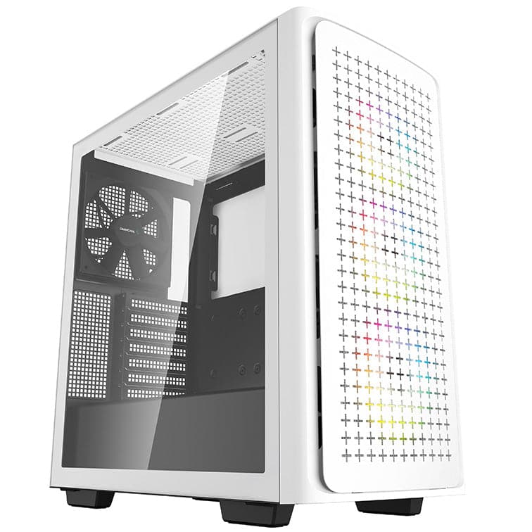 DEEPCOOL CK560 EATX ARGB Mid Tower Cabinet ( White )