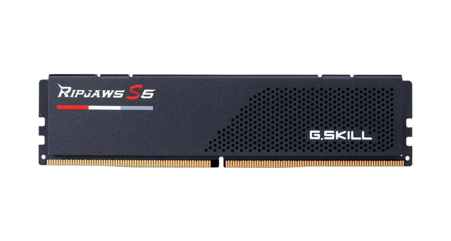 G.SKILL Ripjaws S5 32GB ( 16GB X 2) 6000Mhz DDR5 RAM (Black) ( CL30 )