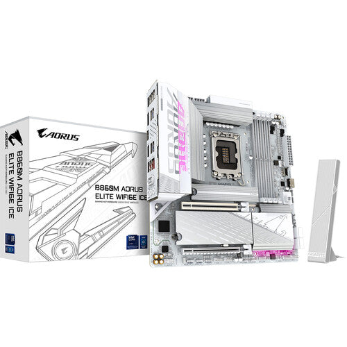 GIGABYTE B860M Aorus Elite ICE Wifi6 DDR5 Intel Motherboard