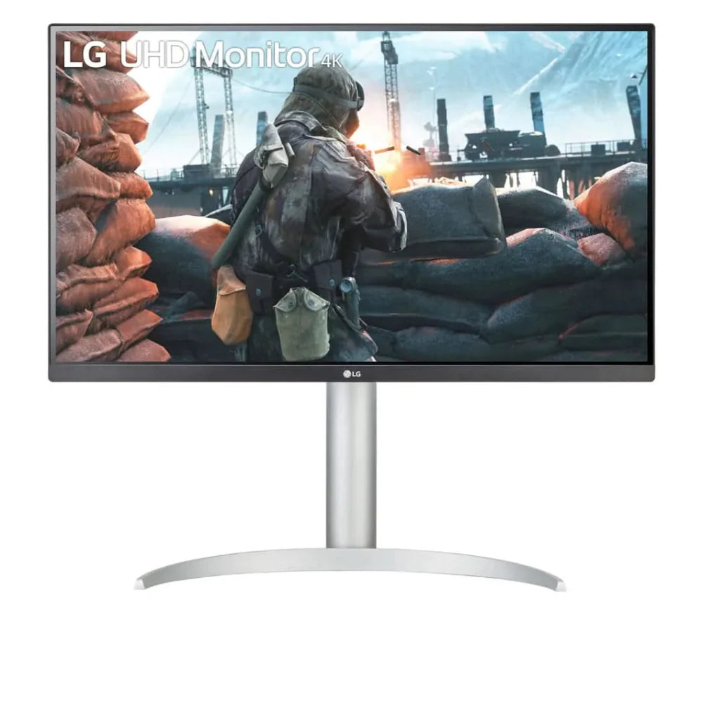 LG 27UP650N-W 27 Inch 4K UHD 60Hz IPS Panel 95% SRGB 5MS AMD Freesync Gaming Monitor