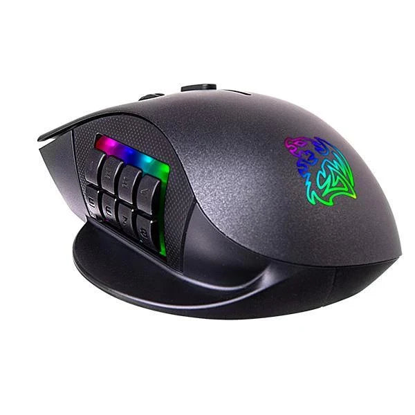 THERMALTAKE Nemesis Switch Optical RGB Wired Ergonamic Gaming Mouse ( MO-NMS-WDOOBK-01 ) ( 12000DPI / 16 Macro Buttons ) ( Black )