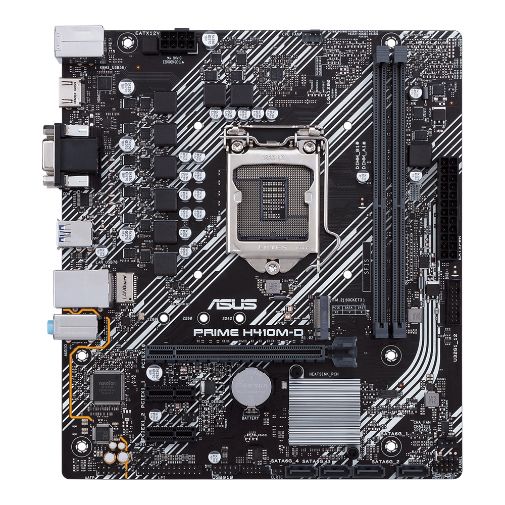 ASUS Prime H410M-D DDR4 Intel Motherboard
