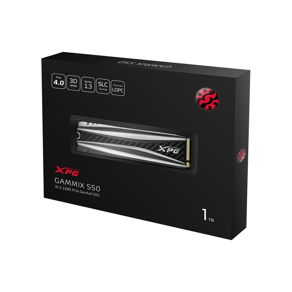 ADATA XPG Gammix S50 1TB M.2 NVME Gen3 Solid State Drive ( SSD )