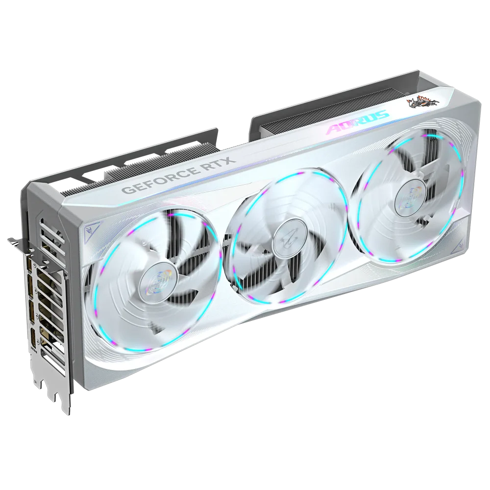 GIGABYTE Aorus Geforce RTX 5080 Master ICE White 16GB NVIDIA Graphic Card